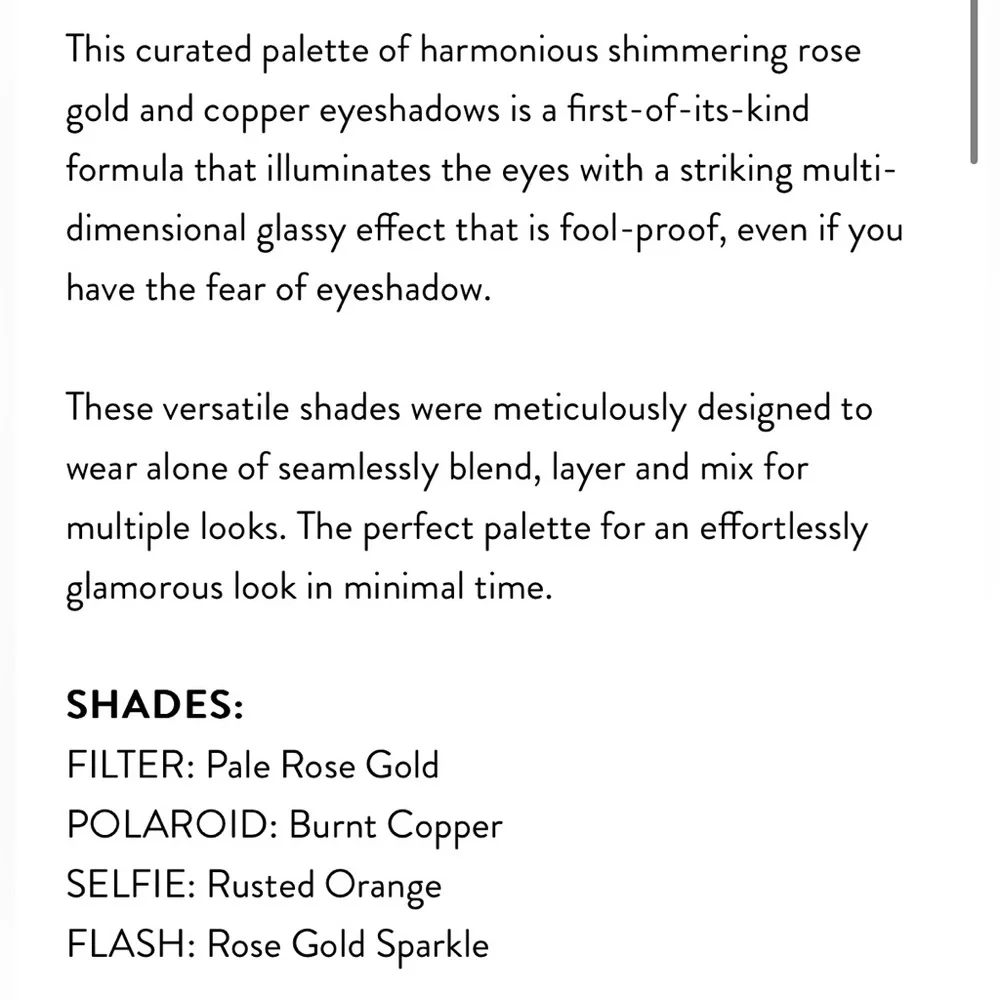 Roen Eyes On Me Eyeshadow Palette BNIB - Picture 5 of 7